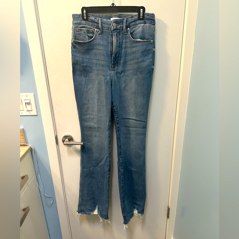 Good American “Good Curve” Boot Cut Jeans
